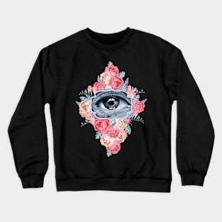 L'oeil Bleu Crewneck Sweatshirt